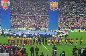 300px Barcelona vs Arsenal Teams line up